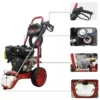 170bar Anxial Pressure Washer with Honda Gasoline Engine - Image 2