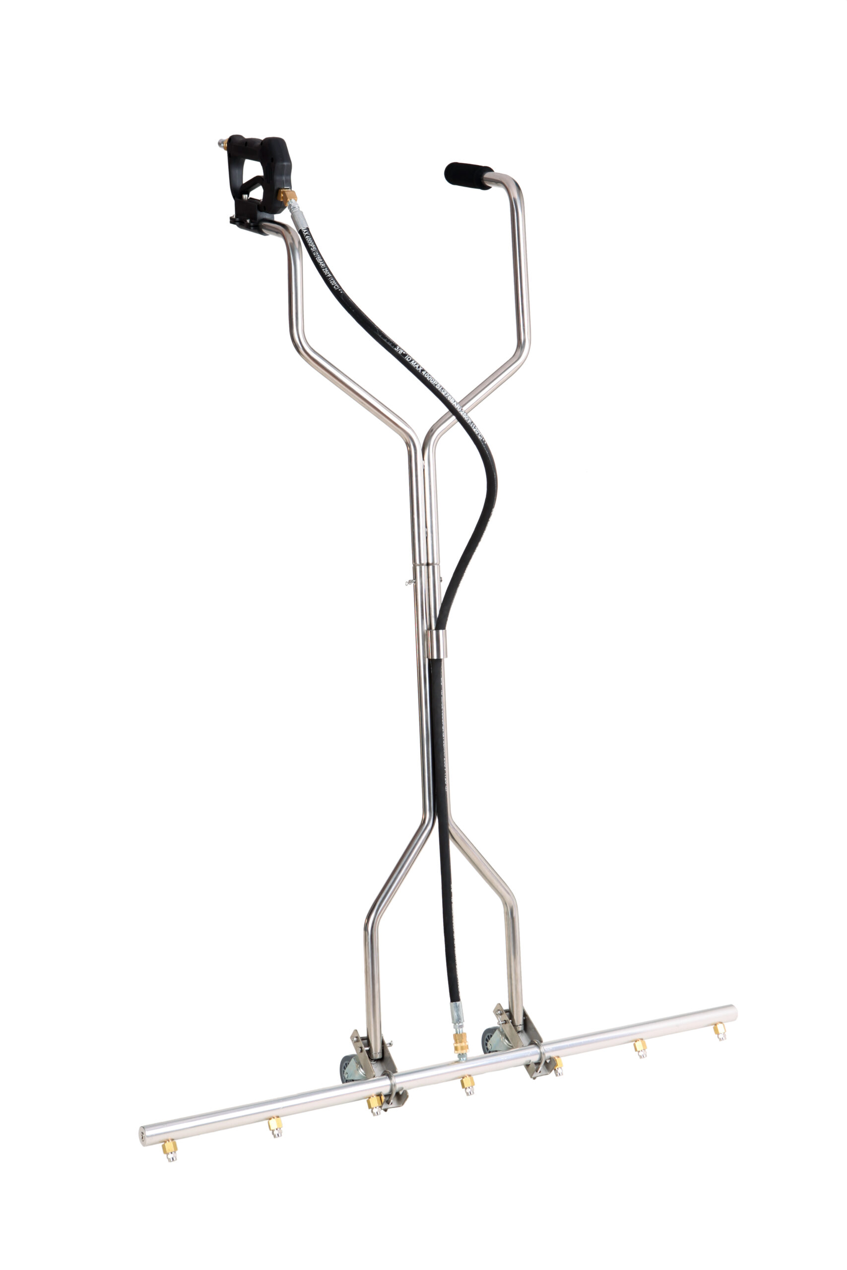 7 Sprinkler High Pressure Universal Wheel Washing Plate Sprinkler Road Scrubbing Brush Floor Cleaner