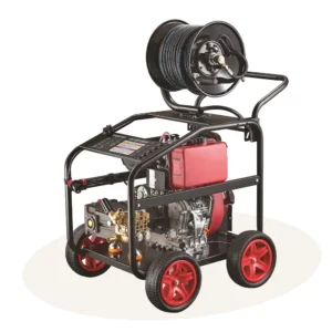 180bar Diesel Engine Cold Water High Pressure Washer for Water Jet Sewer Cleaning Machine
