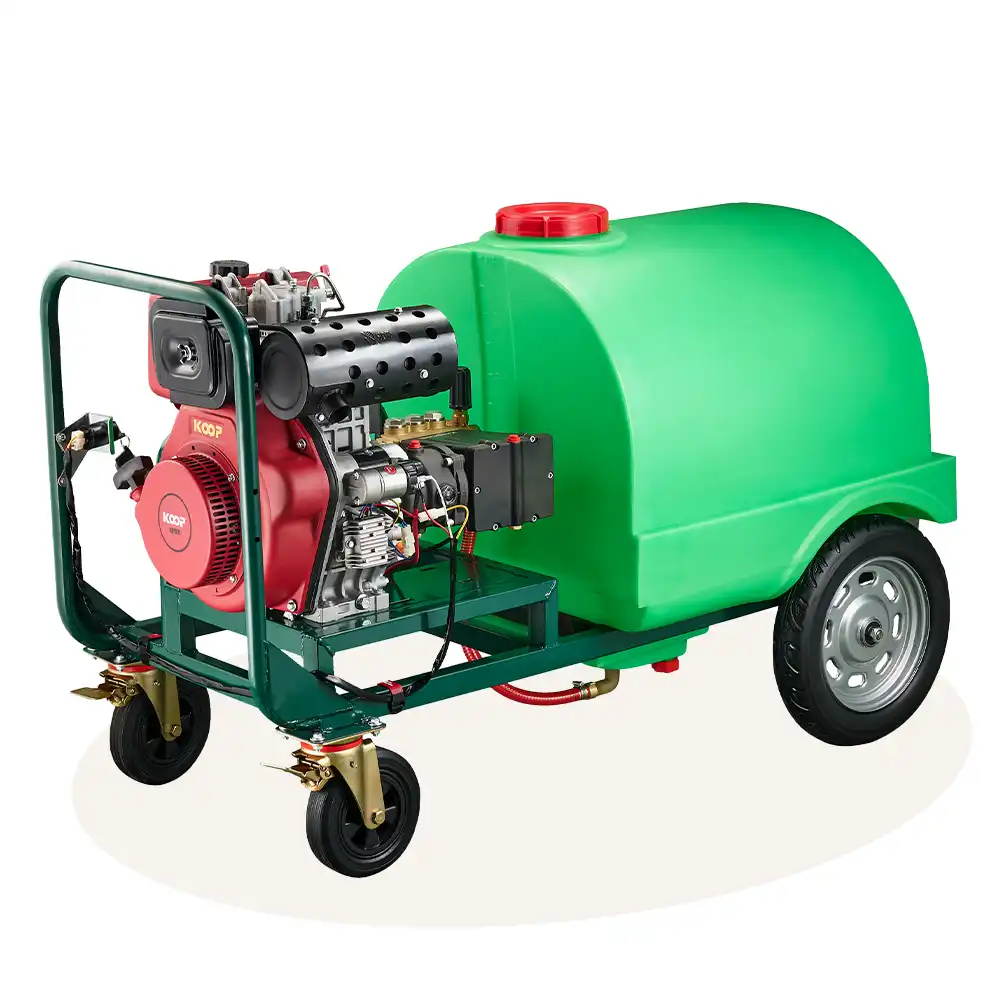 Professional Diesel Engine Heavy Pressure Washer with Water Tank High Pressure Cleaner