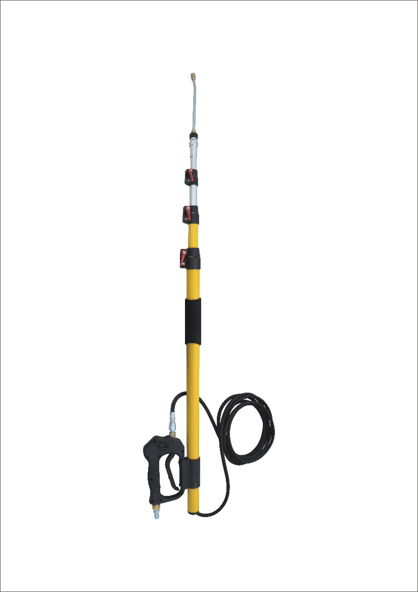 High Efficiency Clean Telescoping Pole for High Pressure Washer